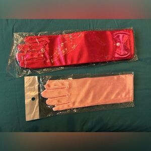 Girls Fashion Formal Princess Gloves